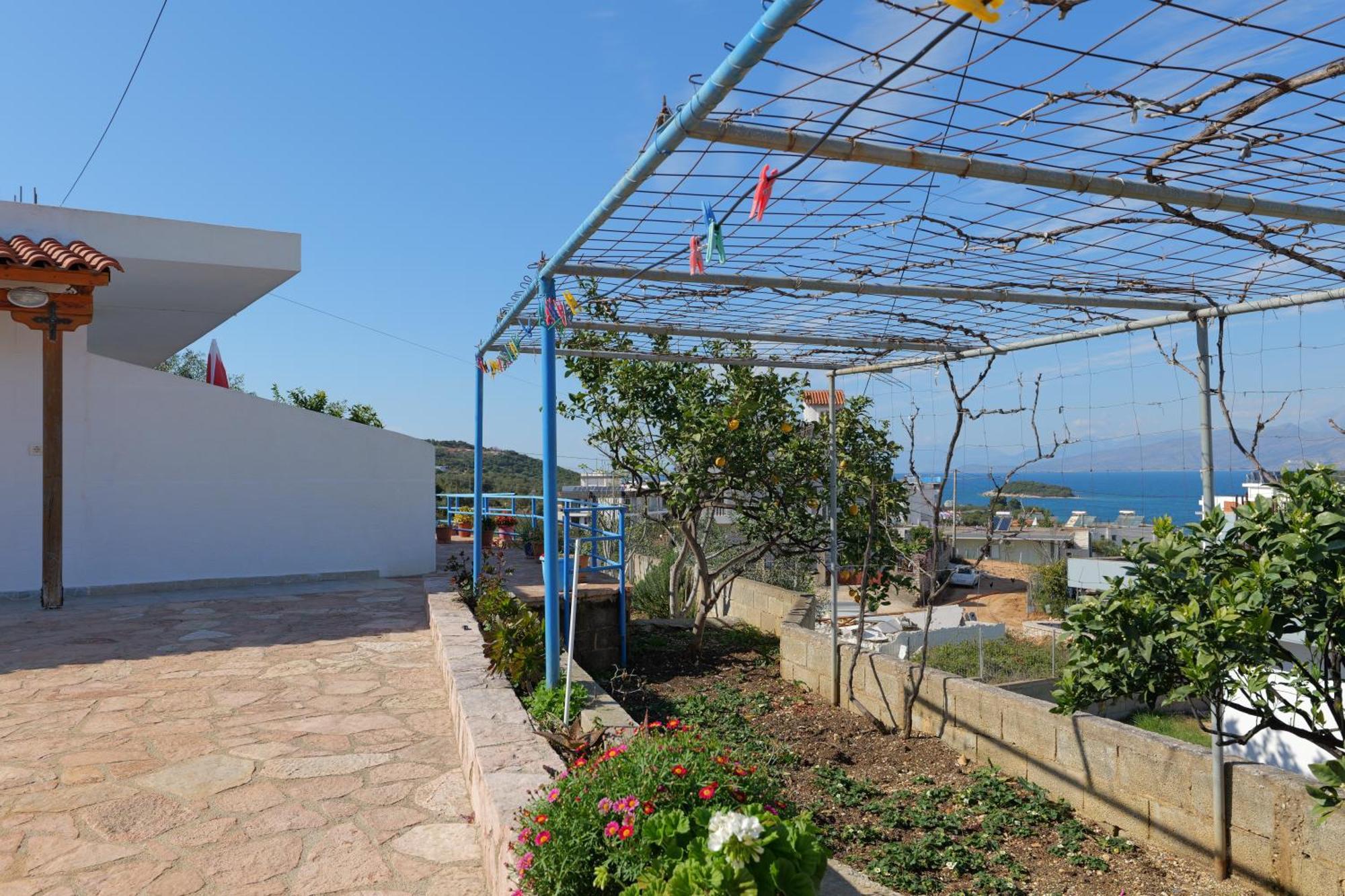 Guesthouse Blue Sky Ksamil Dış mekan fotoğraf